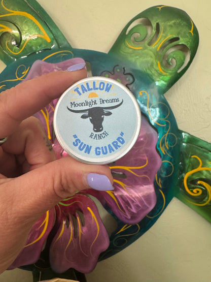 Tallow Sun “Guard” Cream 2 ,or 4 oz and sample tin